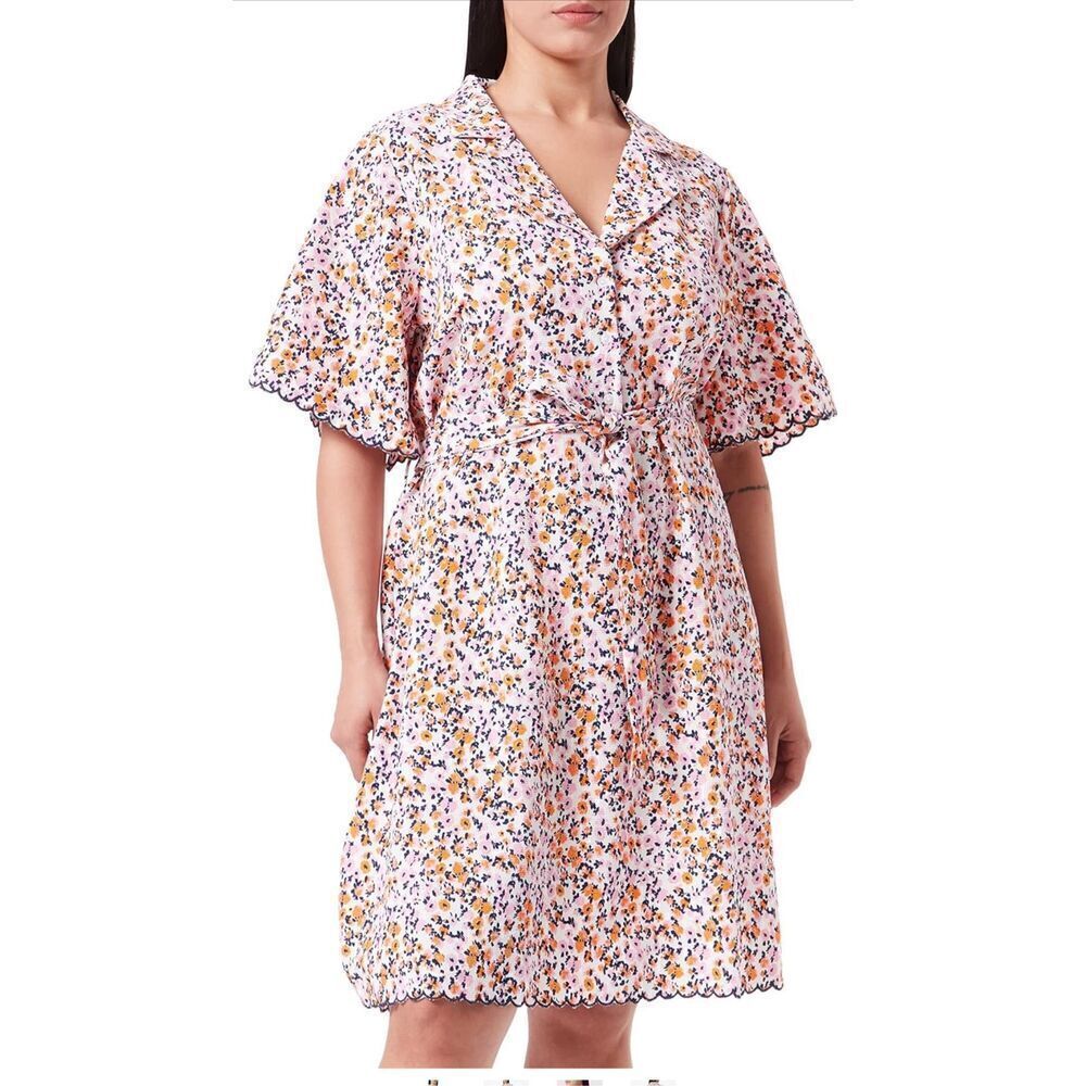 VERO MODA CURVE  !!!No Belt!! Vmariella SS Abk Dress Size 1x